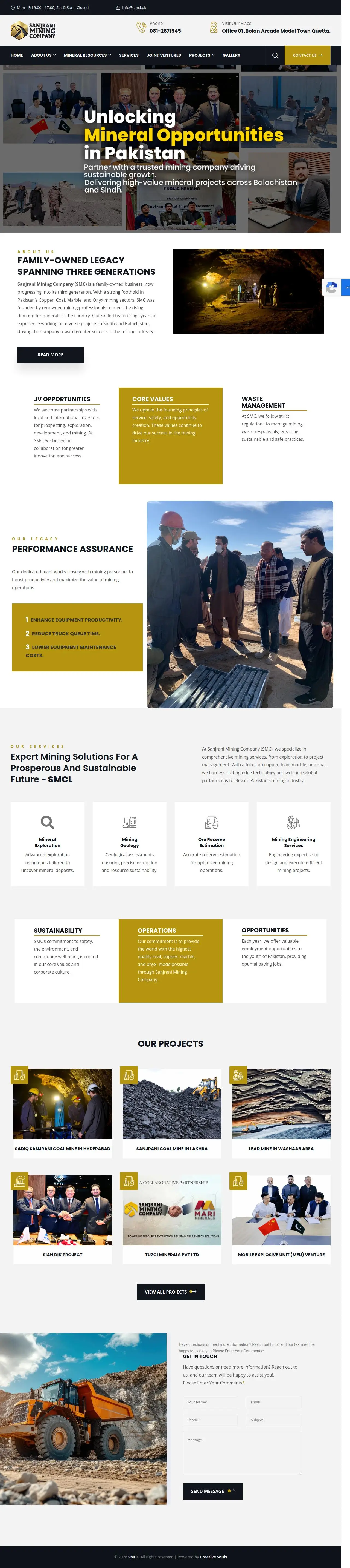 smcl.pk website preview
